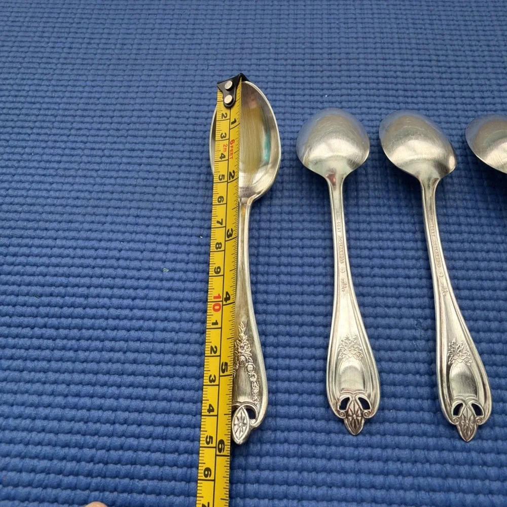 1847 Rogers Bros Old Colony Silverplate XS Triple spoons 6